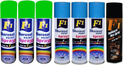 

F1 Spray Paint Multicolor Spray Paint 450 ml(Pack of 7)
