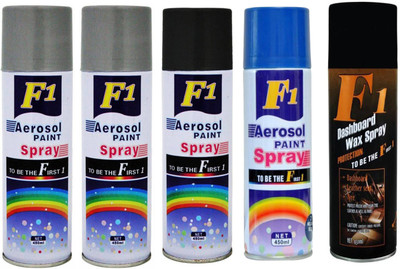 

F1 MULTICOLOR Spray Paint 450 ml(Pack of 5)