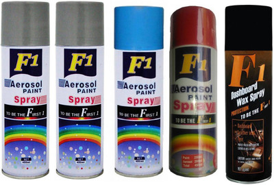 

F1 MULTICOLOR Spray Paint 450 ml(Pack of 5)