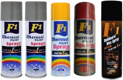 

F1 MULTICOLOR Spray Paint 450 ml(Pack of 5)