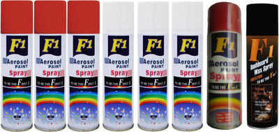 

F1 Spray Paint Multicolor Spray Paint 450 ml(Pack of 8)