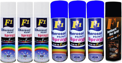

F1 Spray Paint Multicolor Spray Paint 450 ml(Pack of 7)