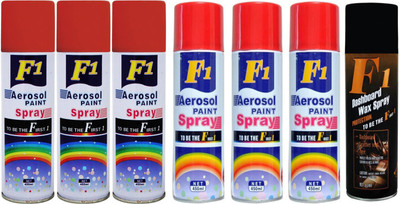 

F1 Spray Paint Multicolor Spray Paint 450 ml(Pack of 7)
