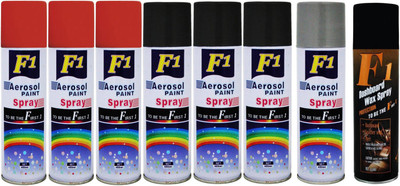 

F1 Spray Paint Multicolor Spray Paint 450 ml(Pack of 8)