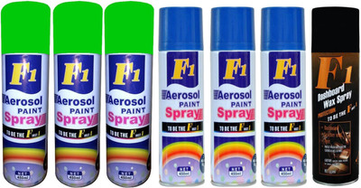 

F1 Spray Paint Multicolor Spray Paint 450 ml(Pack of 7)