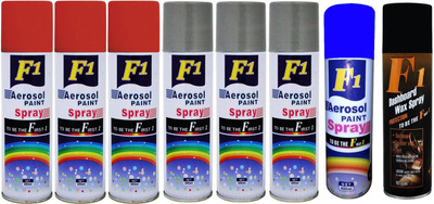 

F1 Spray Paint Multicolor Spray Paint 450 ml(Pack of 8)