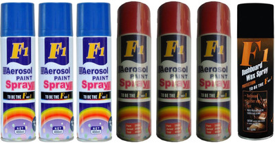 

F1 Spray Paint Multicolor Spray Paint 450 ml(Pack of 7)