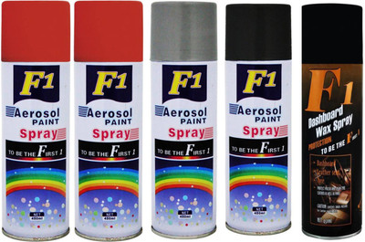 

F1 MULTICOLOR Spray Paint 450 ml(Pack of 5)