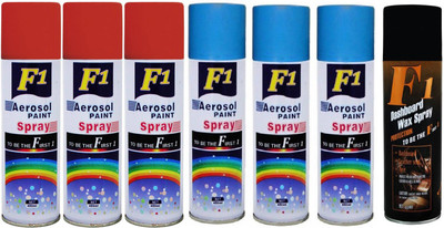 

F1 Spray Paint Multicolor Spray Paint 450 ml(Pack of 7)