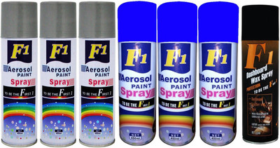 

F1 Spray Paint Multicolor Spray Paint 450 ml(Pack of 7)