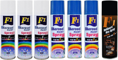 

F1 Spray Paint Multicolor Spray Paint 450 ml(Pack of 7)
