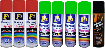 

F1 Spray Paint Multicolor Spray Paint 450 ml(Pack of 8)