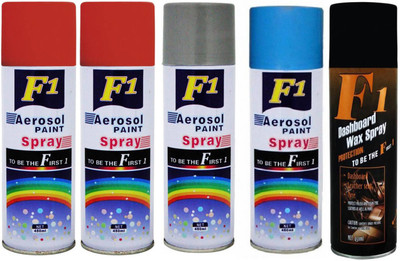 

F1 MULTICOLOR Spray Paint 450 ml(Pack of 5)