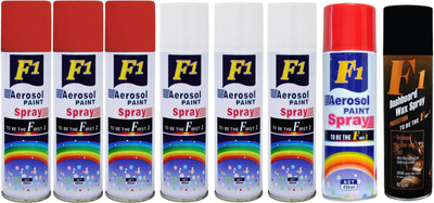 

F1 Spray Paint Multicolor Spray Paint 450 ml(Pack of 8)