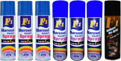 

F1 Spray Paint Multicolor Spray Paint 450 ml(Pack of 7)