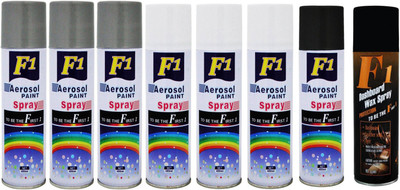 

F1 Spray Paint Multicolor Spray Paint 450 ml(Pack of 8)