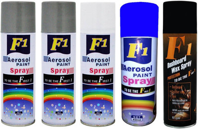 

F1 MULTICOLOR Spray Paint 450 ml(Pack of 5)