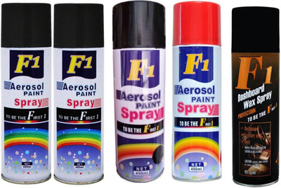 

F1 MULTICOLOR Spray Paint 450 ml(Pack of 5)
