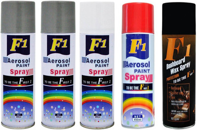 

F1 MULTICOLOR Spray Paint 450 ml(Pack of 5)