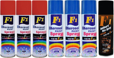 

F1 Spray Paint Multicolor Spray Paint 450 ml(Pack of 7)