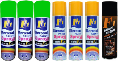 

F1 Spray Paint Multicolor Spray Paint 450 ml(Pack of 7)