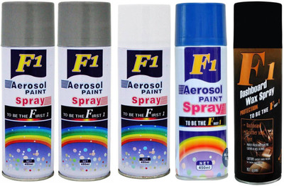 

F1 MULTICOLOR Spray Paint 450 ml(Pack of 5)