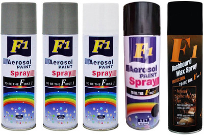 

F1 MULTICOLOR Spray Paint 450 ml(Pack of 5)