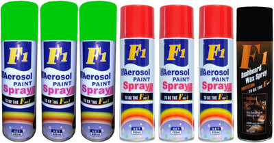 

F1 Spray Paint Multicolor Spray Paint 450 ml(Pack of 7)