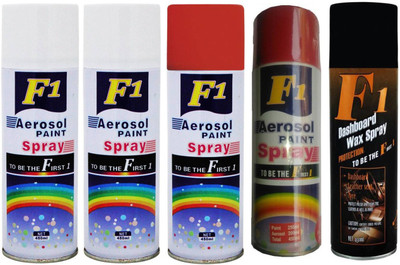 

F1 MULTICOLOR Spray Paint 450 ml(Pack of 5)