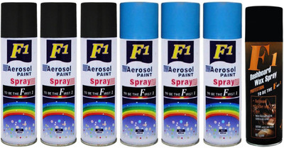

F1 Spray Paint Multicolor Spray Paint 450 ml(Pack of 7)