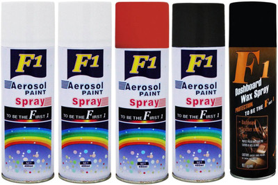 

F1 MULTICOLOR Spray Paint 450 ml(Pack of 5)