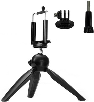 

Mezire 288 TNFMTBLK Tripod, Monopod Kit, Tripod Ball Head (Black, Supports Up to 500 g) Tripod(Black, Supports Up to 1000 g)