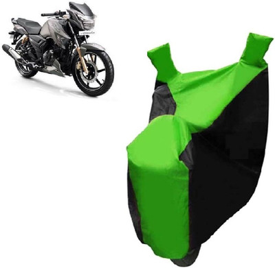 SMART Two Wheeler Cover for TVS(Apache RTR 160, Green)