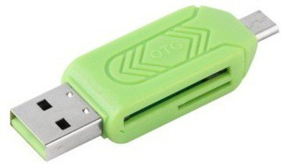 BB4 OTG/USB Smart Connection Kit to Your Smart Phone/pad Support SD/T-FLASH Series Card Reader USB Adapter(Multicolor) available at flipkart for Rs.189