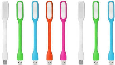 

Havick Flexible Mini USB For Power Bank PC Laptop And Mobile HK-720USB8 Led Light(Multicolor)