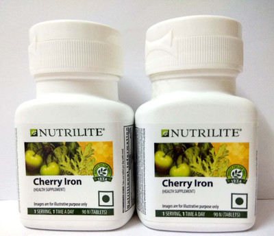 

Amway Nutrilite Cherry Iron Pack Of 2(2 mg)
