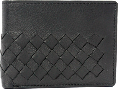 

Pera Mantica Men Black Genuine Leather Wallet(3 Card Slots)