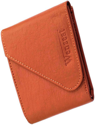 

Wenzest Men Tan Artificial Leather Wallet(3 Card Slots)