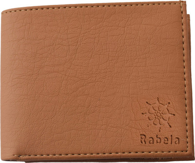 

Rabela Boys Tan Artificial Leather Wallet(7 Card Slots), Light brown;tan