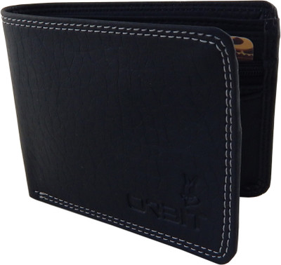 

Orbit Men Black Genuine Leather Wallet(5 Card Slots)