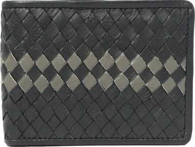 

Pera Mantica Men Black Genuine Leather Wallet(6 Card Slots)