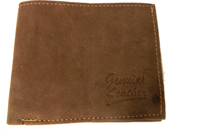 

Touch India Men Brown Genuine Leather Wallet(6 Card Slots)