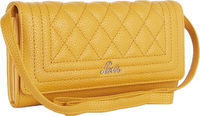 Lavie Casual Yellow Clutch