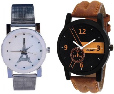 LAVISHABLE 021M-1001W Luxury Pair Watch - For Couple Watch  - For Men & Women   Watches  (Lavishable)