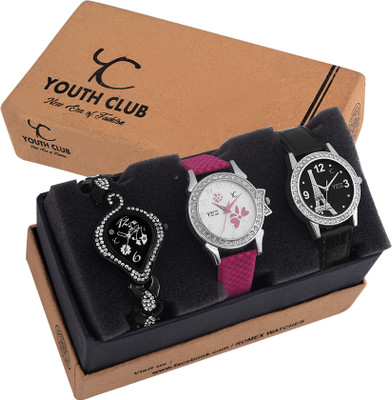 

Youth Club COMBO-DMBKPRSBKPKLC NEW MATCHING WATCH PAIRS Watch - For Girls