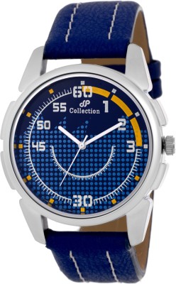 DP COLLECTION DpColl~6201-Blue~(Dull) Gents Suplex (Formal, Casual, Party Wedding, Wvery day Use) Watch  - For Men   Watches  (DP COLLECTION)