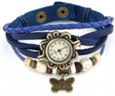 

Ismart True Colors EXCLUSIVE VINTAGE LEATHER FAST SELLING BLUE Watch - For Women Watch - For Girls