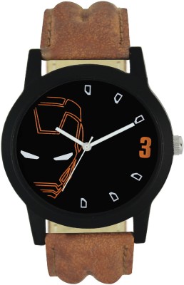 LEBENSZEIT New Fashionable Stylish Men Brown Straps Watch Watch  - For Boys   Watches  (LEBENSZEIT)