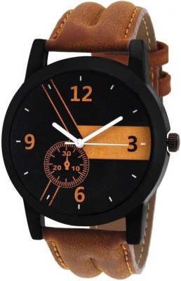 LEBENSZEIT New Fashionable Stylish Men Black Brown Watch Watch  - For Boys   Watches  (LEBENSZEIT)