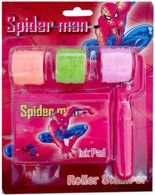 

Shoppernation Fancy Spiderman Design Roller STamp Set